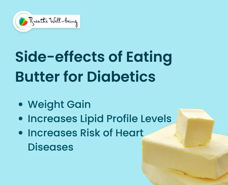Are Butter Good For Diabetes ? Know The Precaution And Side Effect.