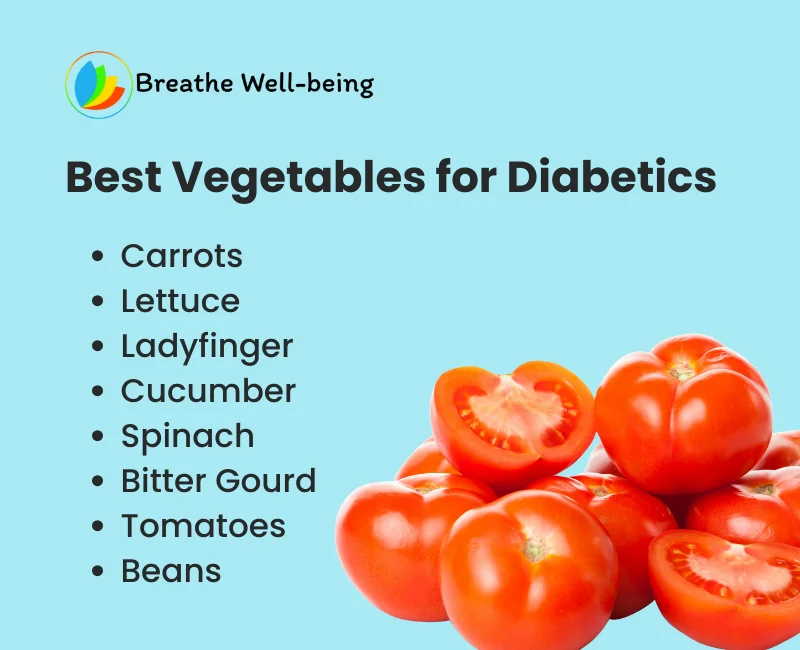 List of Best Vegetables for Diabetes Patients With Low Glycemic Index
